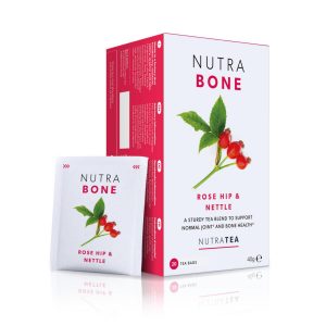 NutraTea Rose Hip and Nettle Herbal Tea- 20 Tea bags