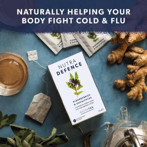 NutraTea Elderberries and Eucalyptus Tea- Naturally helping your body fight cold and flu