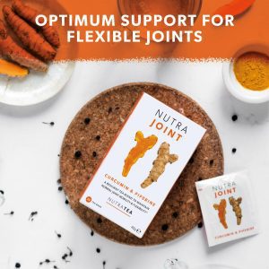 NutraTea Curcumin and Piperine Tea- Optimum support for flexible joints