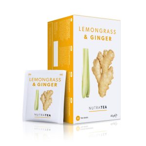 NutraTea Lemongrass & Ginger Tea- 20 Tea bags