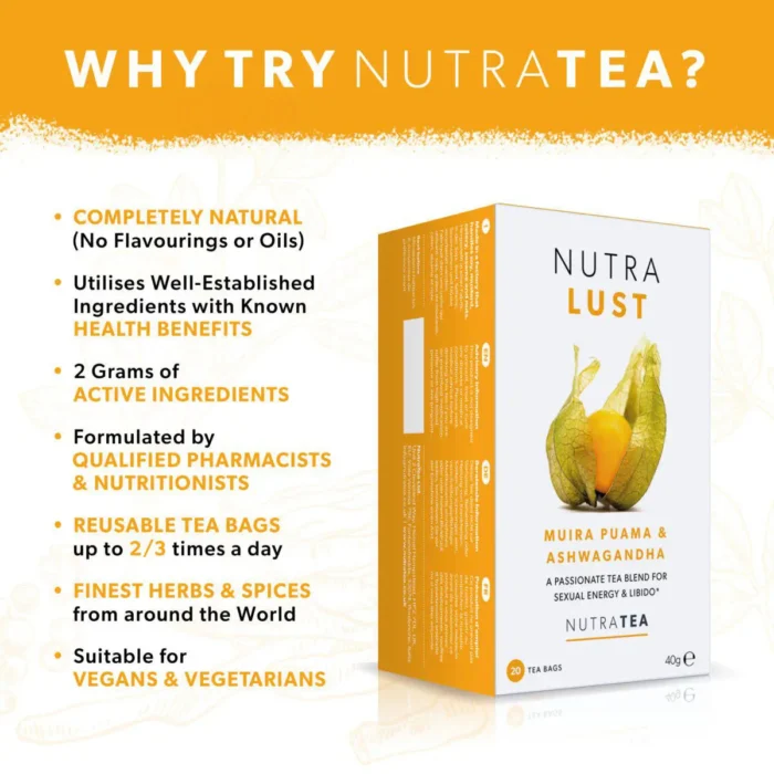 Why Nutralust Libido Tea?