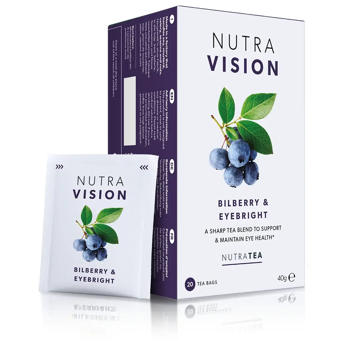 NutraVision Tea - Eyebright - Tea for Eyebags