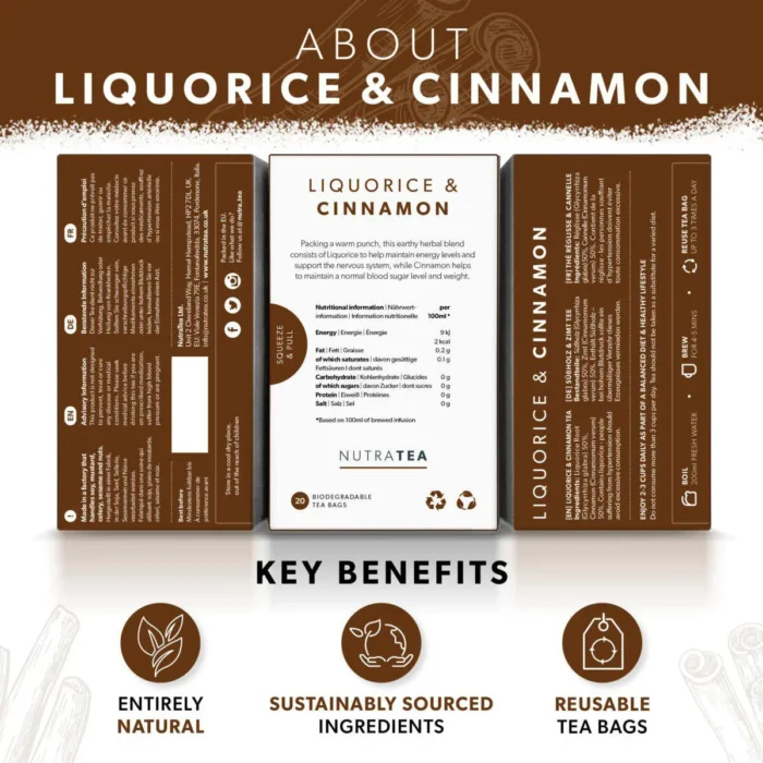 About liquorice cinnamon tea