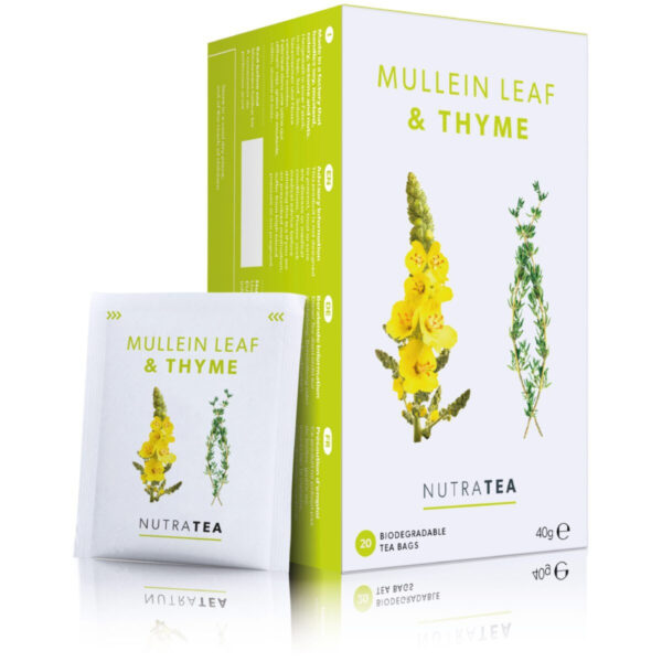 Mullein Tea for Lungs - Thyme Herbal Blended