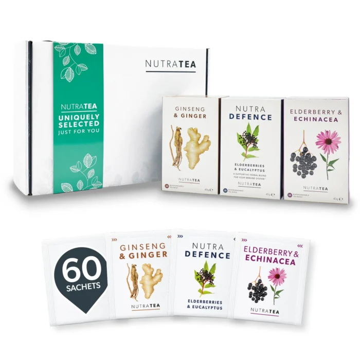 Winter wellness gift box 60 sachets