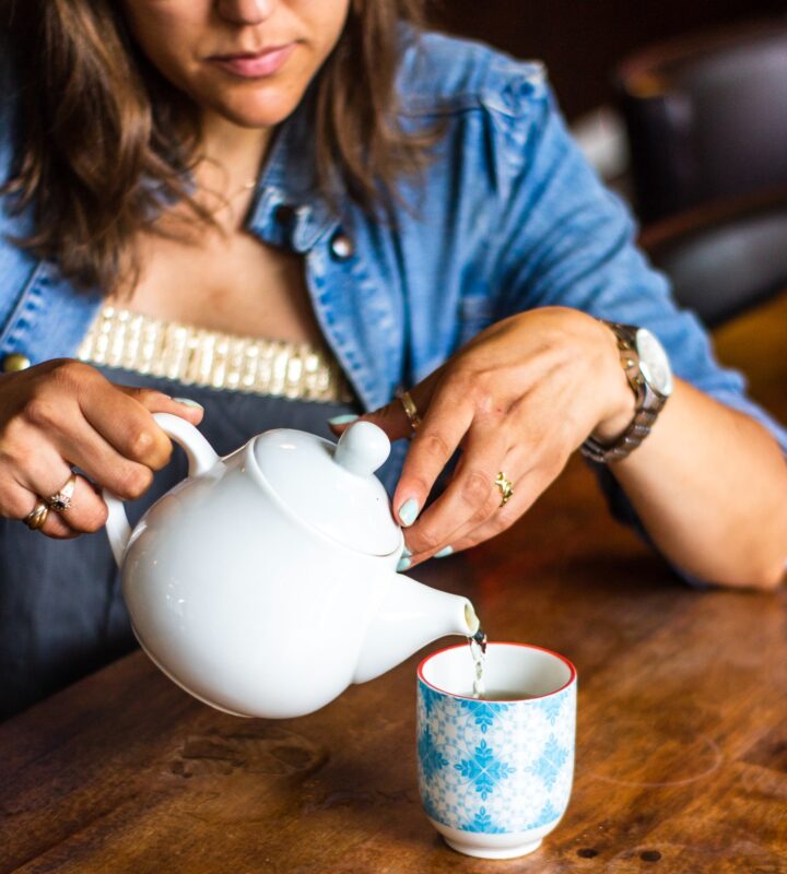night time tea