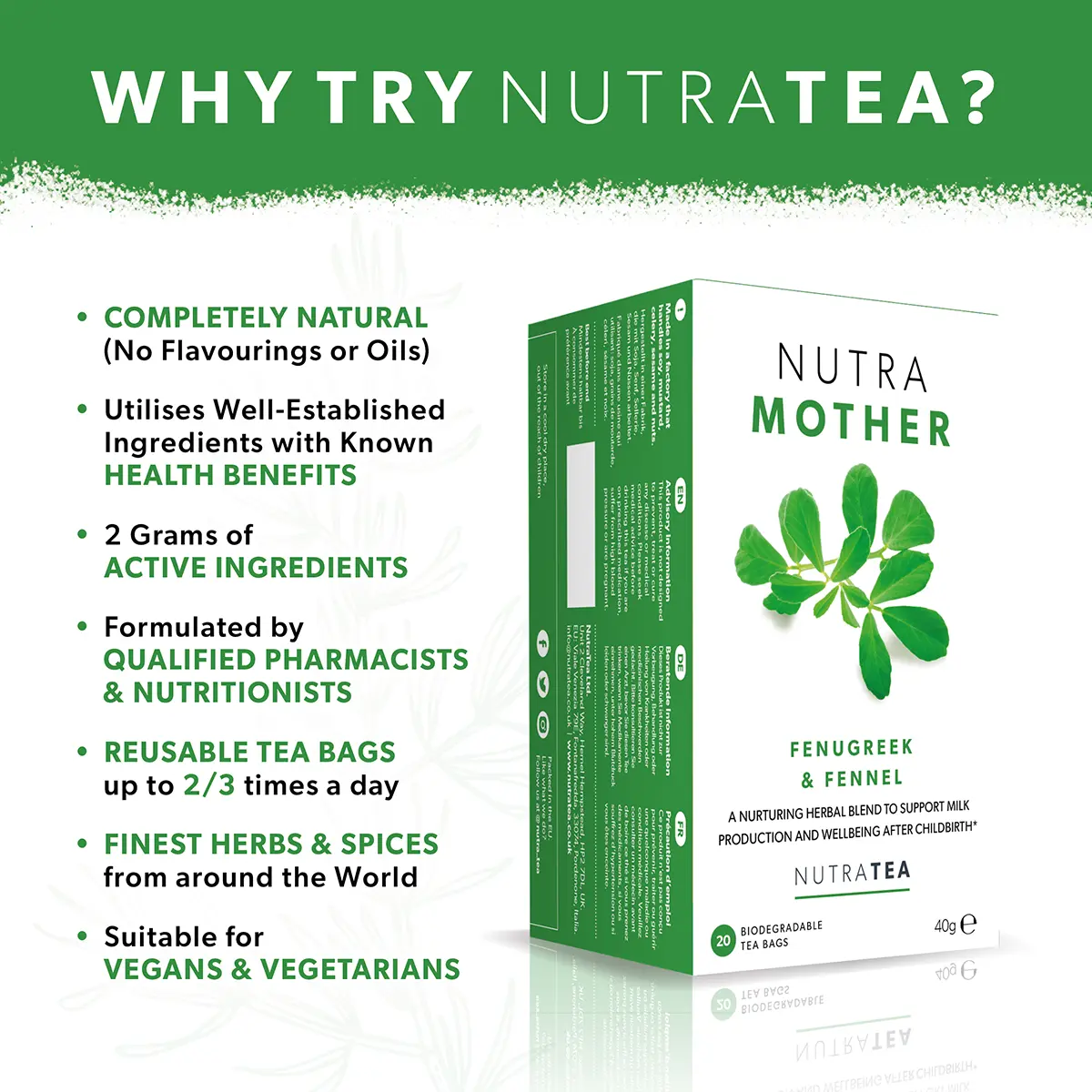Ninja Mama Booby Booster Lactation Loose Leaf Tea 70g - for Breastfeed