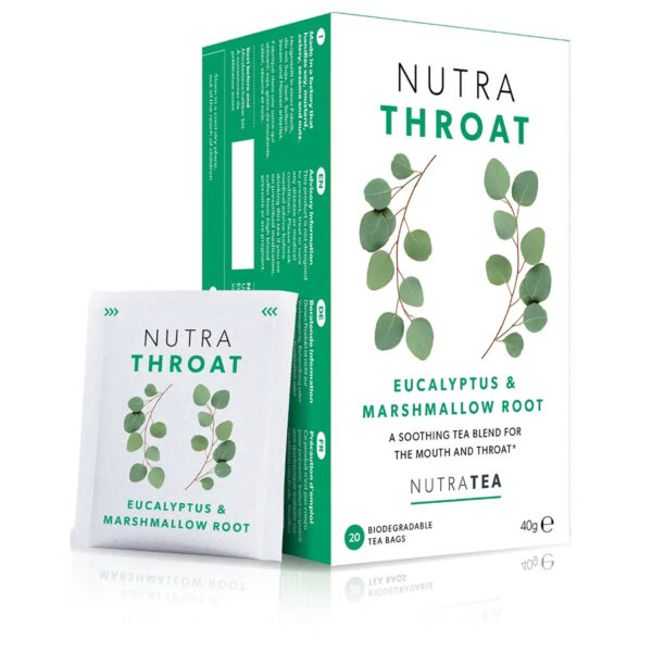 Tea For Sore Throat & Coughs - NutraThroat