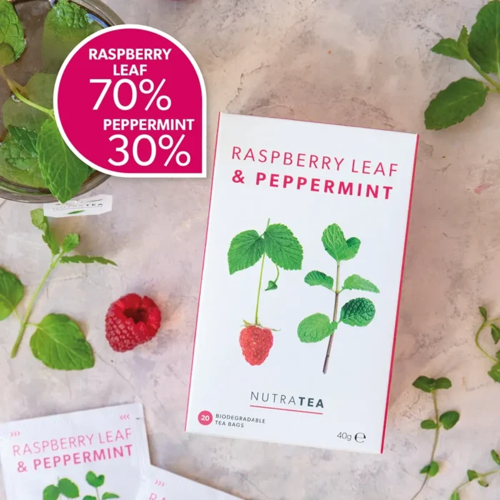 pregnancy giftbox raspberry leaf & peppermint