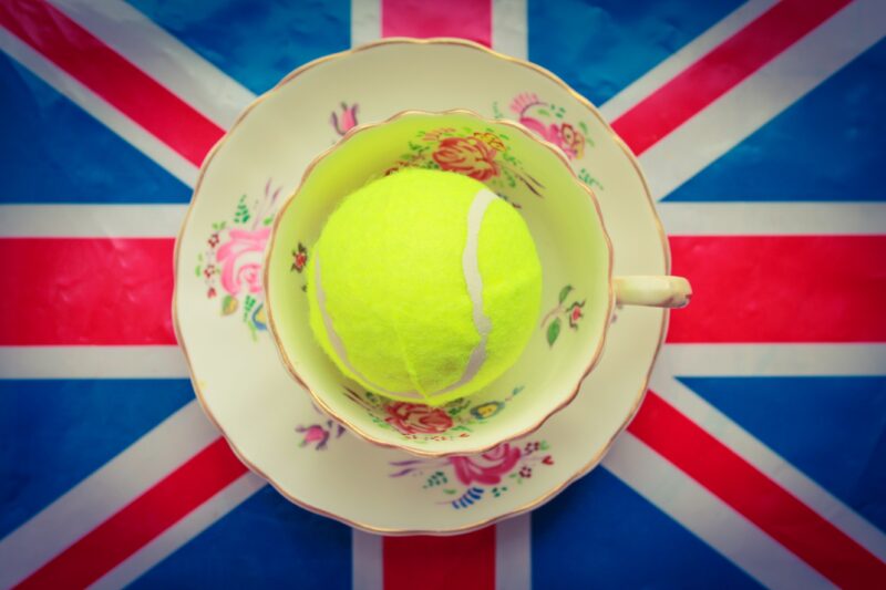 Wimbledon tennis afternoon tea
