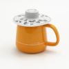 Ceramic Tea Mug Orange - Image 5