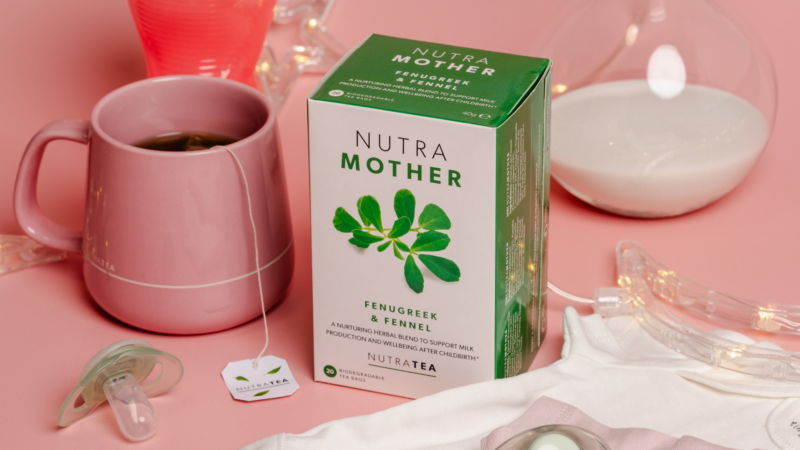 NutraMother breastfeeding tea for mothers