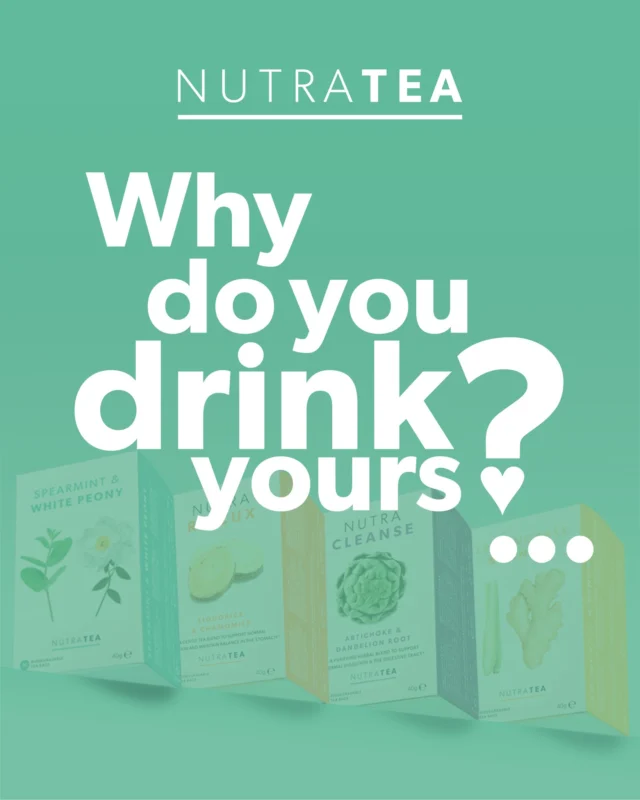 🌿 Why Do You Drink Yours? 🌿 

Bloating, indigestion, or just that “ugh” feeling after eating — we’ve all been there. Thankfully, our customers have found natural support in their go-to digestion blends. 

From post-meal comfort to daily gut care, these teas are doing more than just tasting good. 💚 

✨ What’s your reason? Share how your favourite NutraTea blend helps you and receive a FREE Tea Buddy from us! 

🎥 Post a video and tag us, or send it to videos@nutratea.co.uk 
 💬 Or just drop a comment below – we’re listening! 

#WhyDoYouDrinkYours #NutraTea #HerbalTea #TeaReview #GutHealth #Digestion #HerbalTeaLovers #BlendsWithBenefits #TeaForDigestion #FunctionalHerbalTea #ToShareIsToLove #Wellbeing #HerbalGoodness #NaturalRemedies