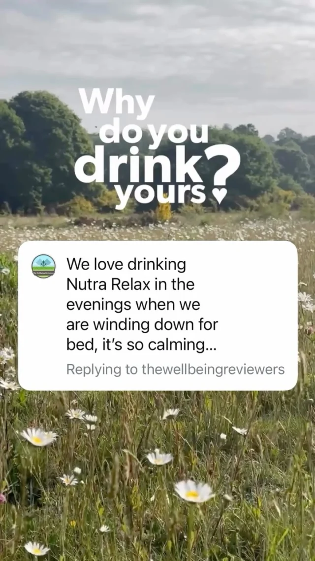 From calming rituals to feel-good daily habits — we love hearing why you drink NutraTea 💚   ⁠  Tell us your reason and we’ll send you a free Tea Buddy to say ‘thank you’.   ⁠   🎥 Tag us in a reel, leave a comment, or email your video to videos@nutratea.co.uk   ⁠  #WhyDoYouDrinkYours #NutraRelax #MindfulSips #EveningRoutine #NutraTea #HerbalTea #HerbalTeaLovers #ToShareIsToLove #FeelGood #Wellness #Relax #WindDown #HerbalGoodness #BlendsWithBenefits